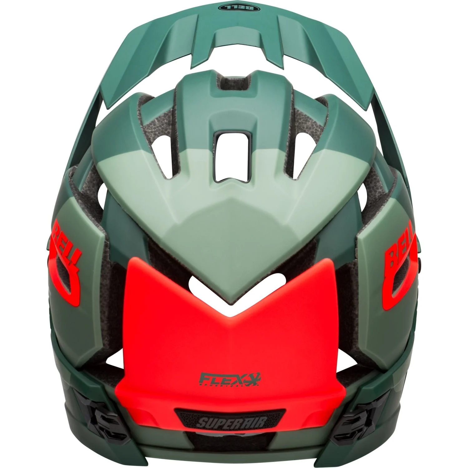Велошлем Bell Super Air R Spherical  Red, Green