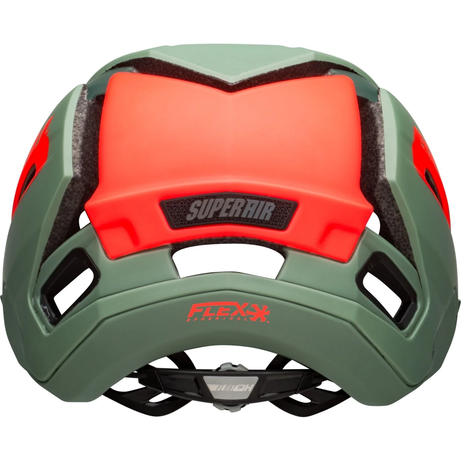 Велошлем Bell Super Air R Spherical  Red, Green
